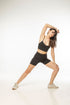 BIRDIESHINE - OH SO SUMMER HOT SHORTS BLACK SHORT BICYCLE SHORTS